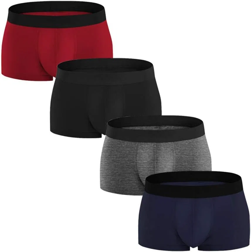 Боксеры, хлопок, Navy, Red, Black, Gray