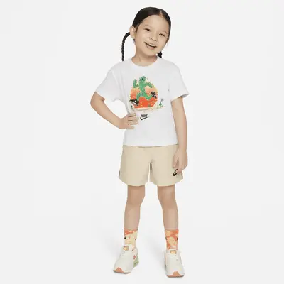 

Шорты Nike Grow For It Toddler Shorts Set, цвет Sanddrift