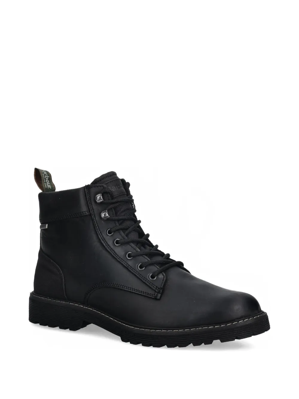 Кожаные ботинки Harrison на шнуровке, каблук 35 мм Barbour, черный — фото 2