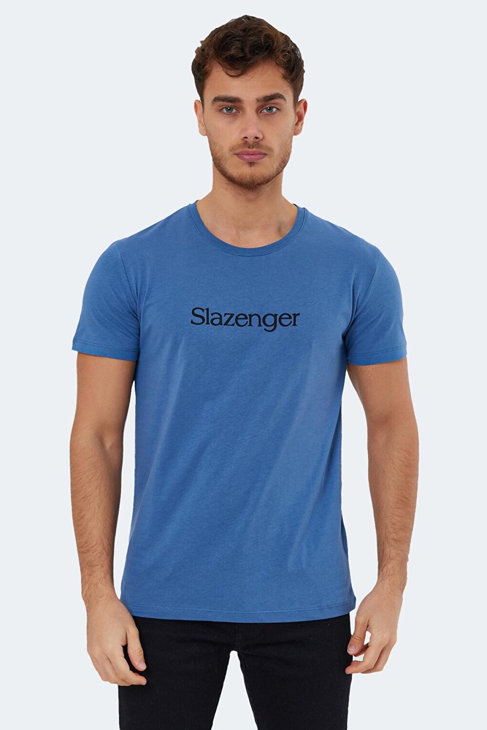 

SABE I Мужская футболка цвета индиго SLAZENGER