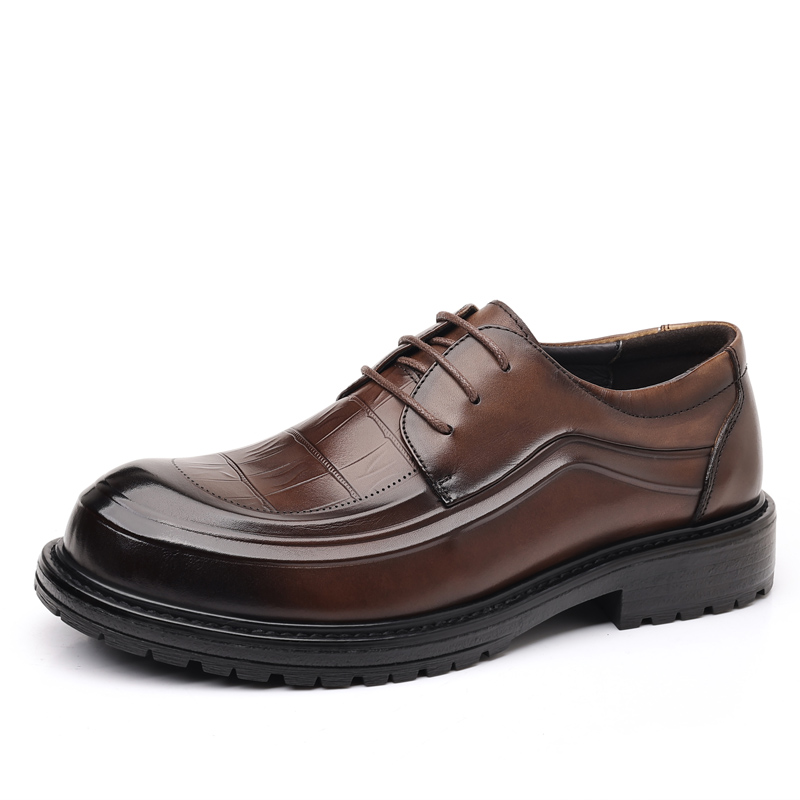 

POPULAR ROUSE PR Коричневые мужские повседневные туфли, цвет Brown