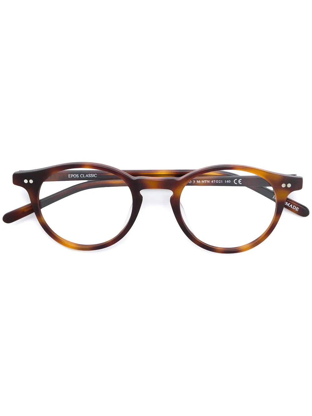 

Круглые очки с эффектом черепашьего панциря Epos, коричневый