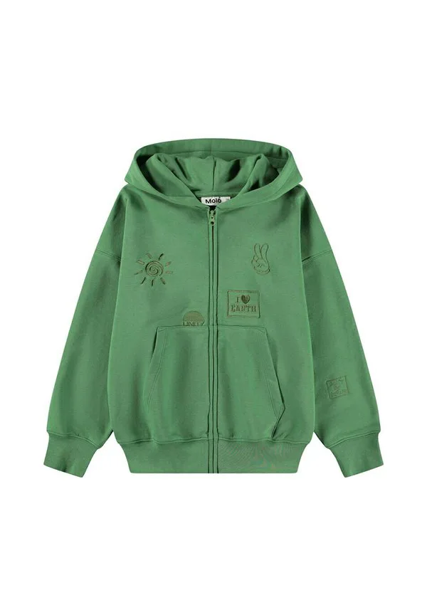 Толстовка на молнии marley Molo, Groovy Green
