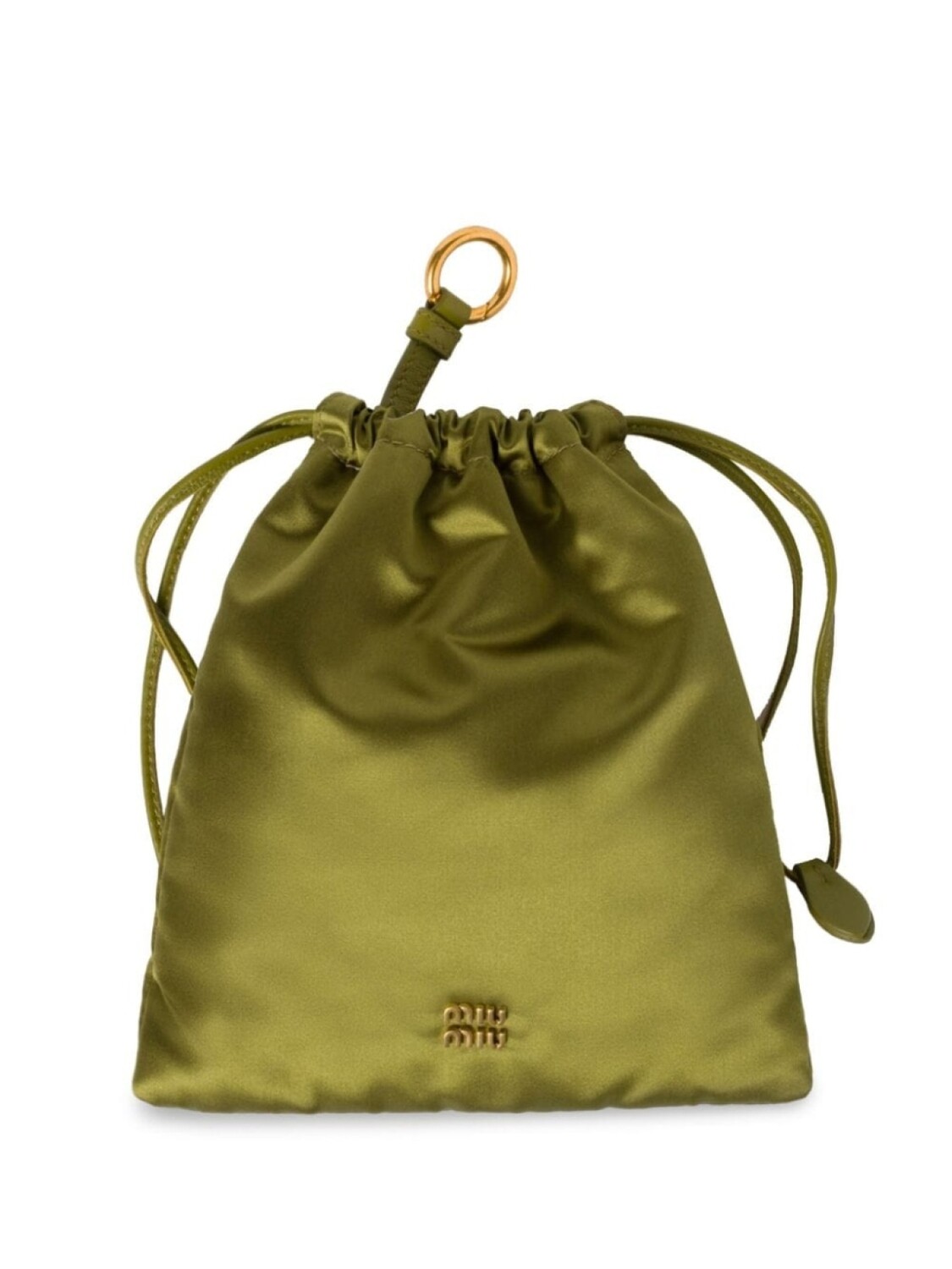 

Клатч Miu Miu Edera, зеленый