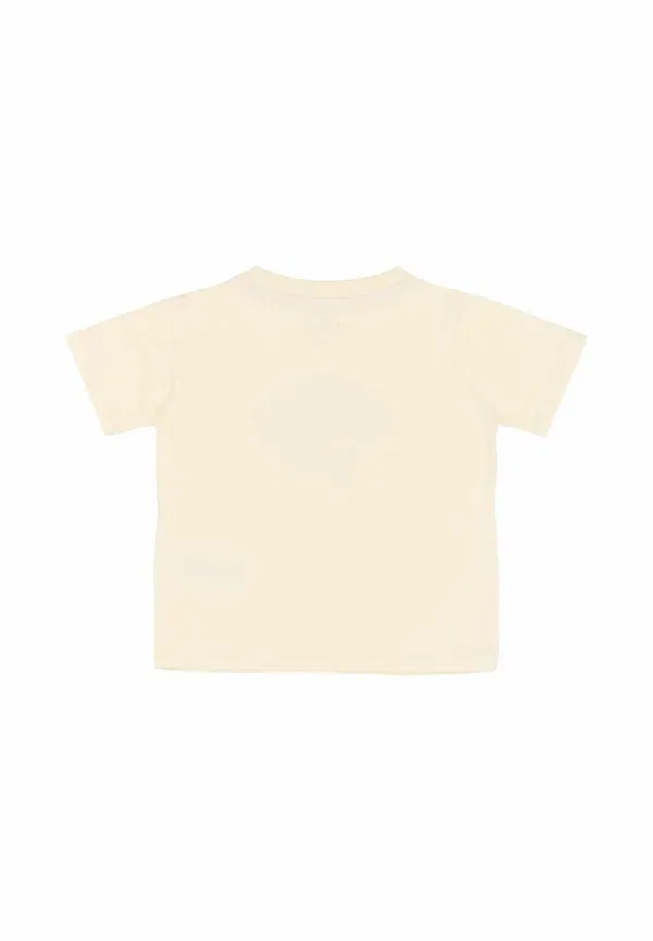 Футболка Tallulah s s tee print t-shirt The New Siblings, гардения — фото 3