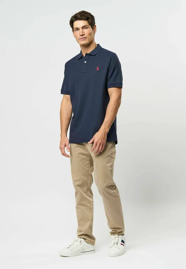 Рубашка-Поло umalfred U.S. Polo Assn., Dark Sapphire Peach Cobbler