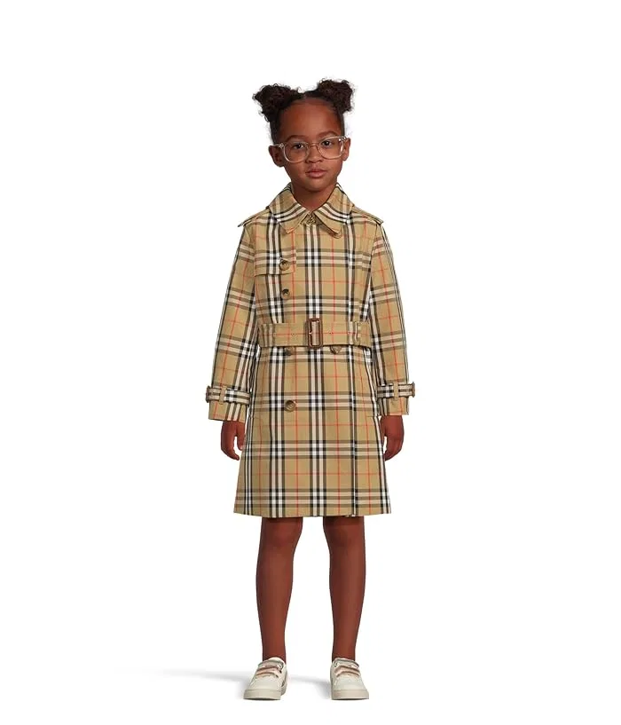 Плащ Mary Trench Coat Burberry Kids, Sand IP Check