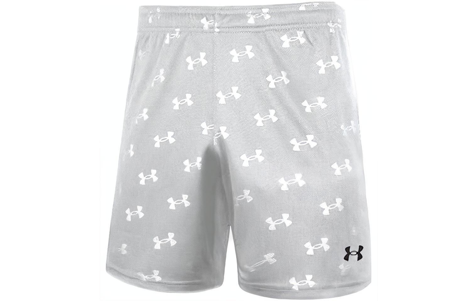 

Юнисекс спортивные шорты светло-серые Under Armour