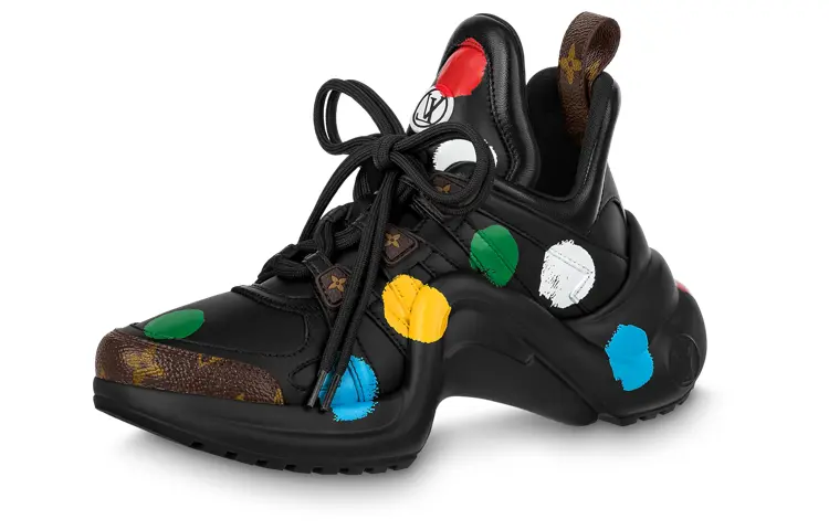 Кроссовки Louis Vuitton Archlight 1.0 Female, черный/мультиколор