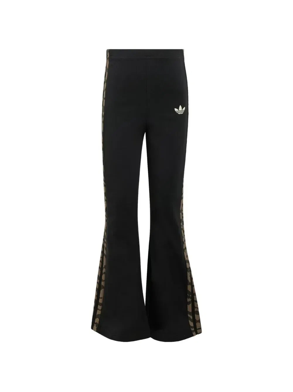 Спортивный костюм Trefoil с тигровым принтом Adidas Kids, бежевый — фото 3