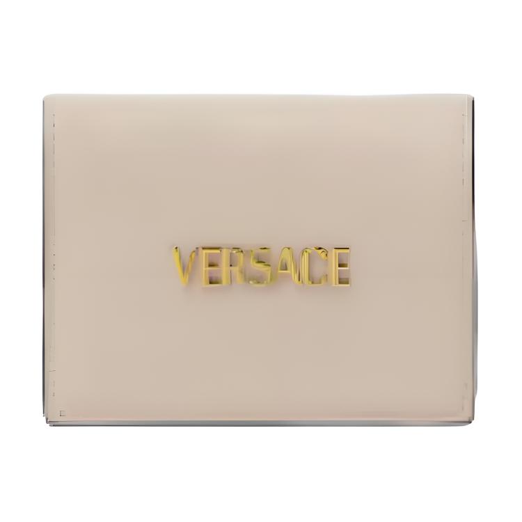 

VERSACE Женский бумажник из телячьей кожи бежевого цвета