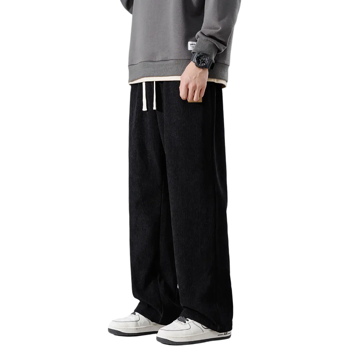 

Вязаные спортивные штаны унисекс WARRIOR, черный