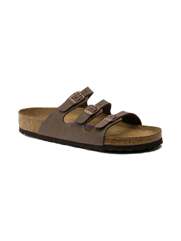 

Мюли Birkenstock Florida Weichbettung, коричневый