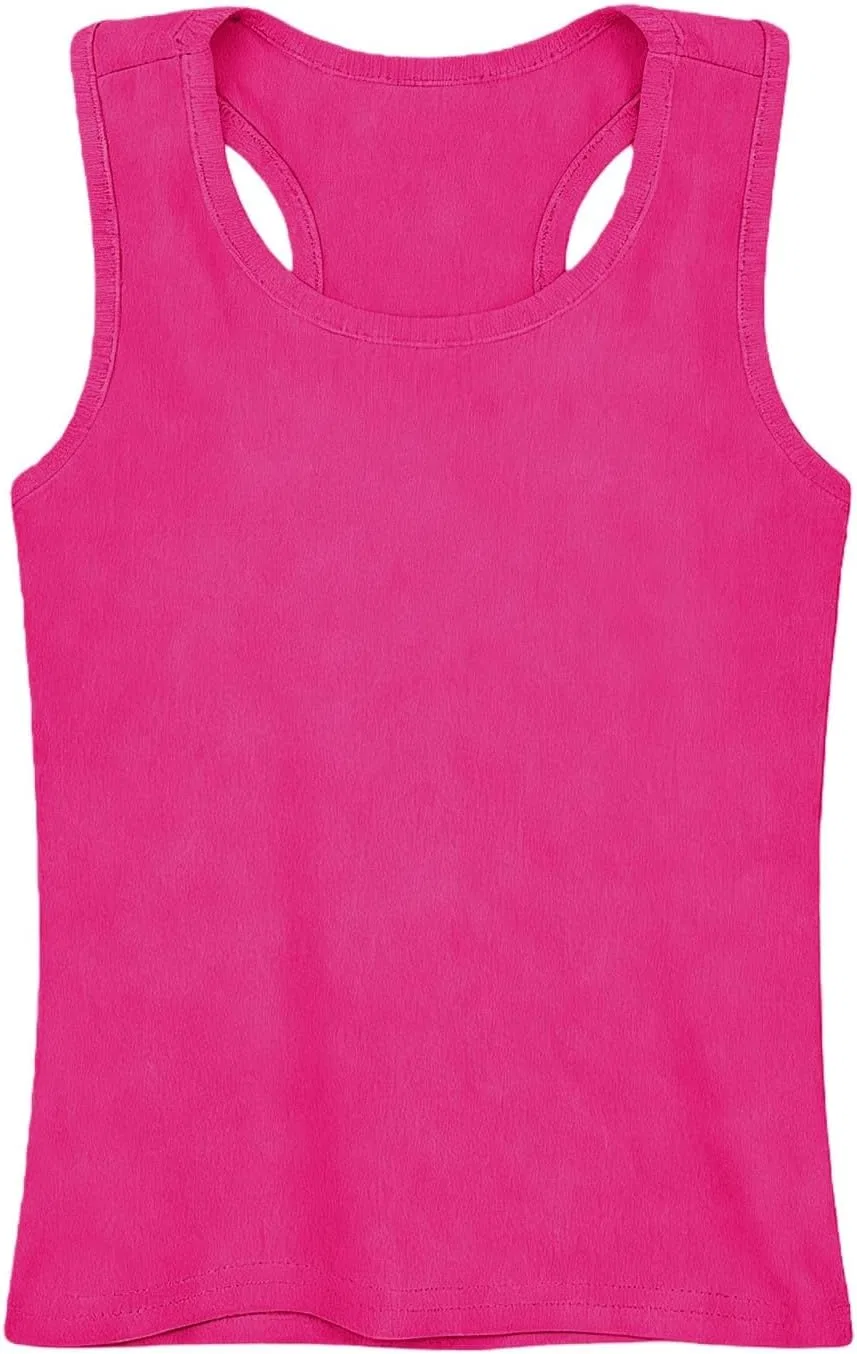 Детский топ на бретелях, спортивный, Generic, Hot Pink-a