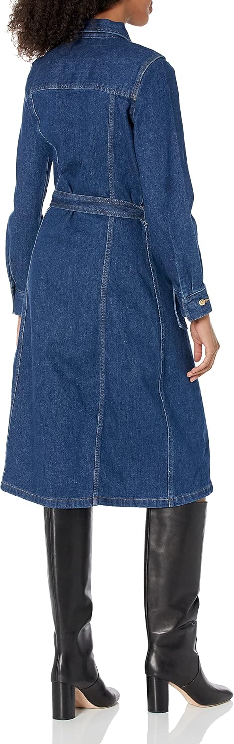 Женское адаптивное джинсовое платье Tommy Hilfiger с магнитной застежкой, Medium Wash — фото 2