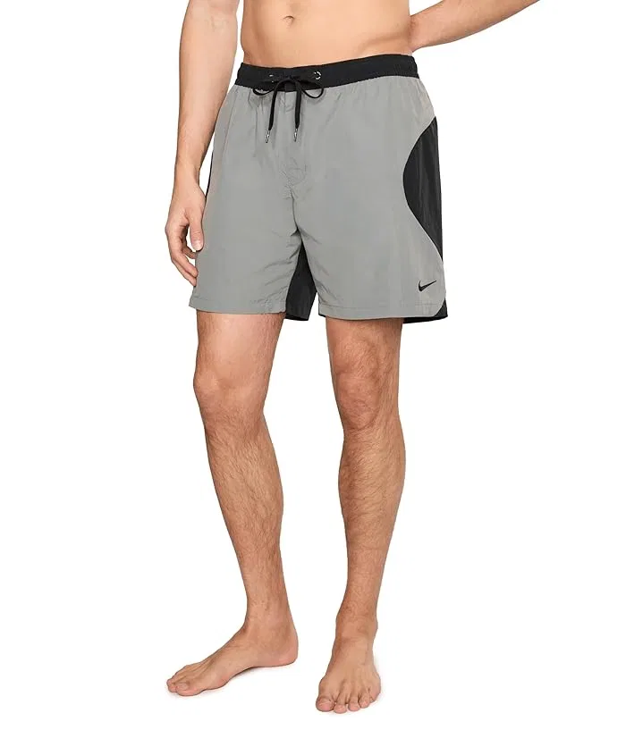 Плавки Nike Zip Color Block 7" Fully Lined Volley, Black