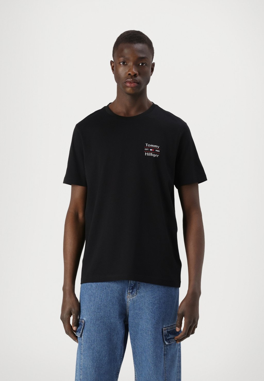 

Футболка с принтом STACK Tommy Hilfiger, черный