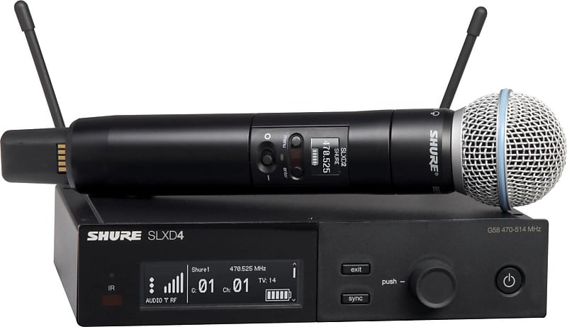 

Микрофон Shure SLXD24/B58-H55