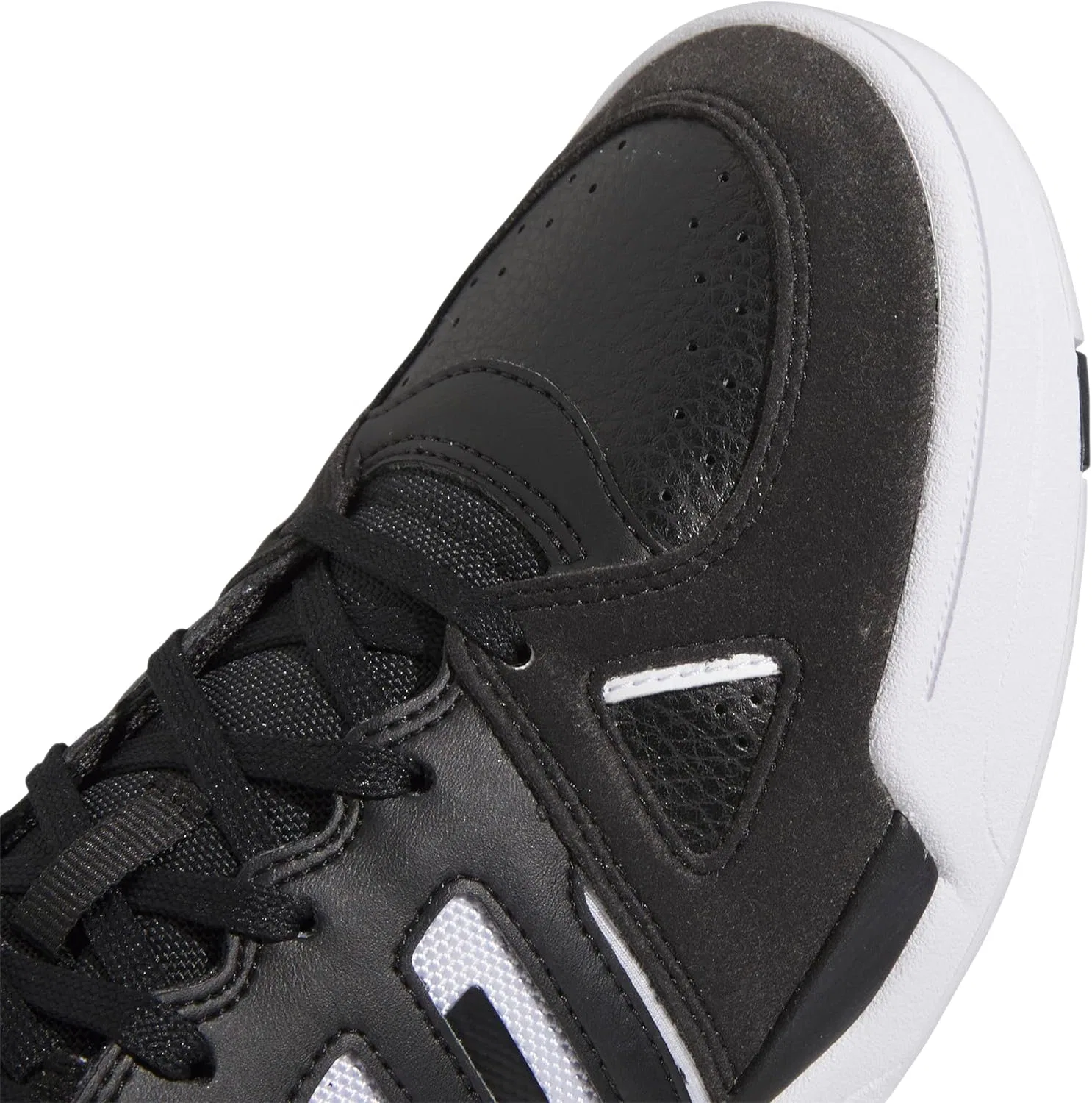 Мужские низкие кроссовки Adidas Midcity, Core Black Cloud White Core Black — фото 4