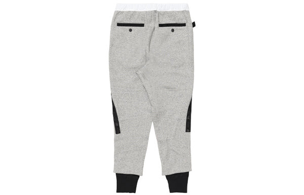Штаны x sacai knit bundle foots спортивные штаны брюки джоггеры азиатские размеры Nike, серый — фото 2
