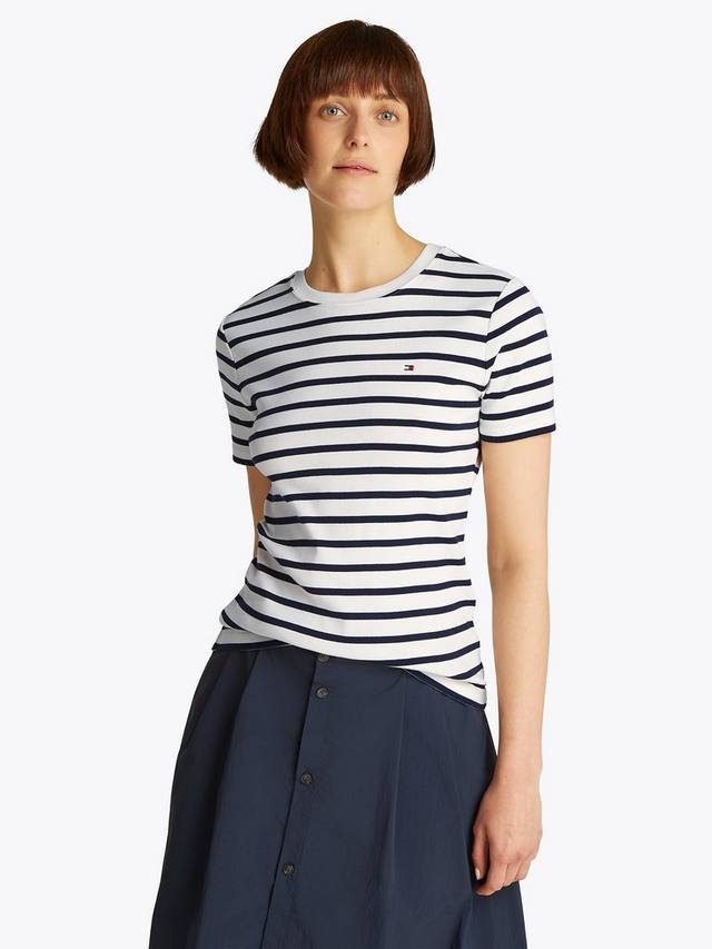 

Футболка Cody Stripe Slim Fit Tommy Hilfiger, Dark Night Navy