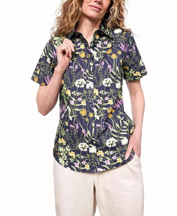 

Незаменимая рубашка на пуговицах Wildfang, фиолетовый