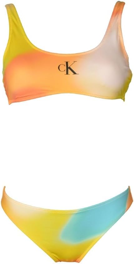 

Женский бюстгальтер-бикини Calvin Klein ZW0ZW02537-2603 без крепления, со съемными вставками и логотипом сзади, 0G0 Ck Monogram Moton Acp