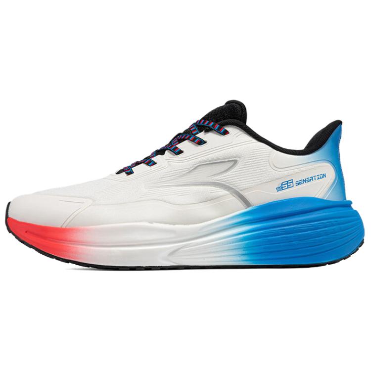 

361° Кроссовки для тренировок и бега мужские низкие Momentum Cushioning, Wear Resistant бело-синие