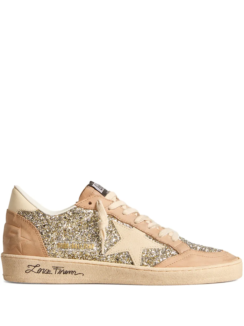 Кеды Ball Star GOLDEN GOOSE, нейтральный