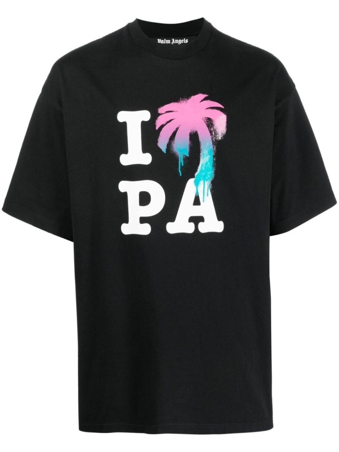 

Palm Angels футболка с логотипом, черный