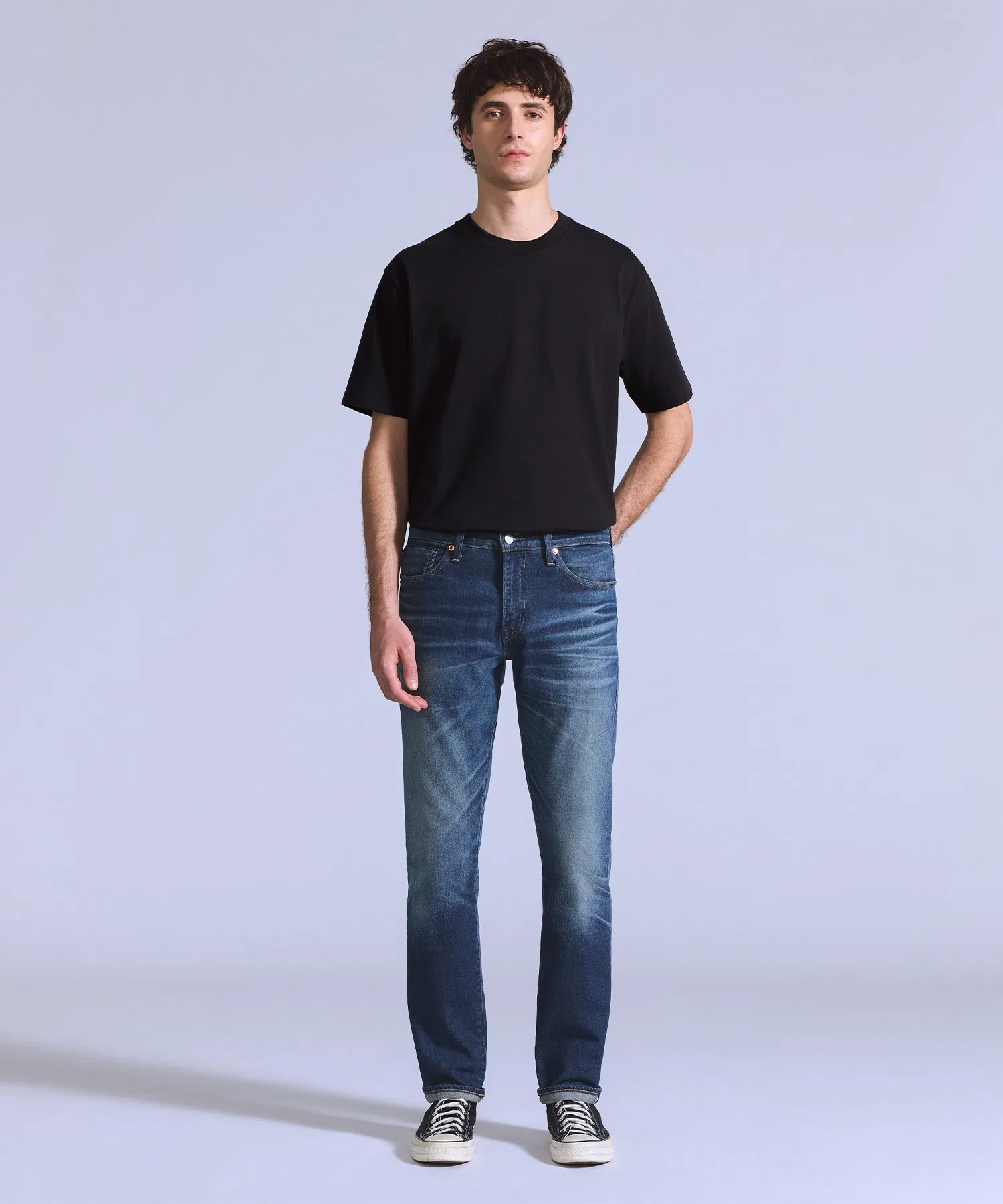 Джинсы Levi's BLUETAB™ 511™ Slim Fit, цвет индиго, произведено в Японии. — фото 2