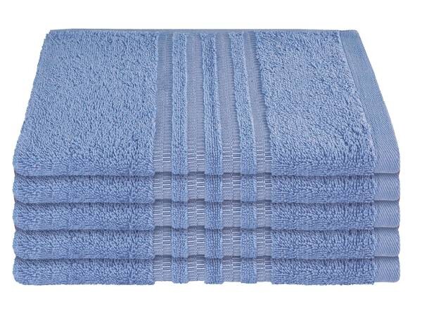 

Набор полотенец Schiess шт Milano 5-teilig, 30x1x50 см цвет babyblau
