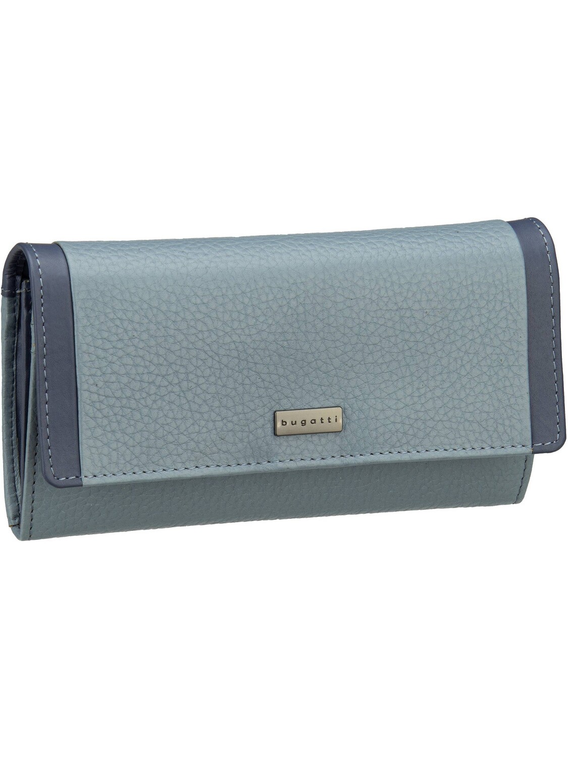 

Кошелек Bugatti Sina Ladies Long Wallet With Flap, цвет Denim