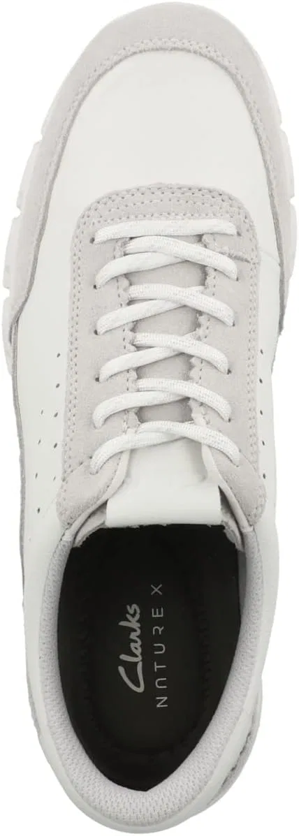 Мужские кроссовки Clarks Nature X One, 1 White Leather — фото 2
