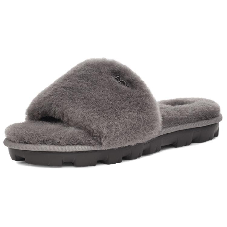 Шлепанцы женские угольно-серые Ugg