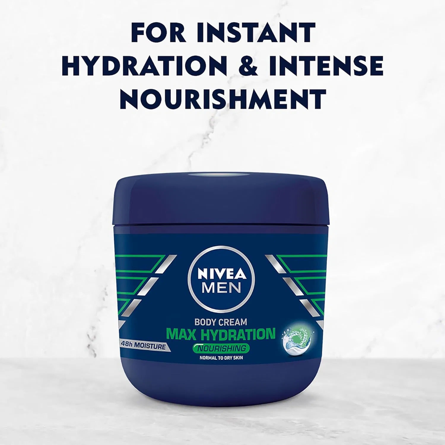 Питательный крем для тела NIVEA Men Max Hydration, 400 мл Nivea — фото 2