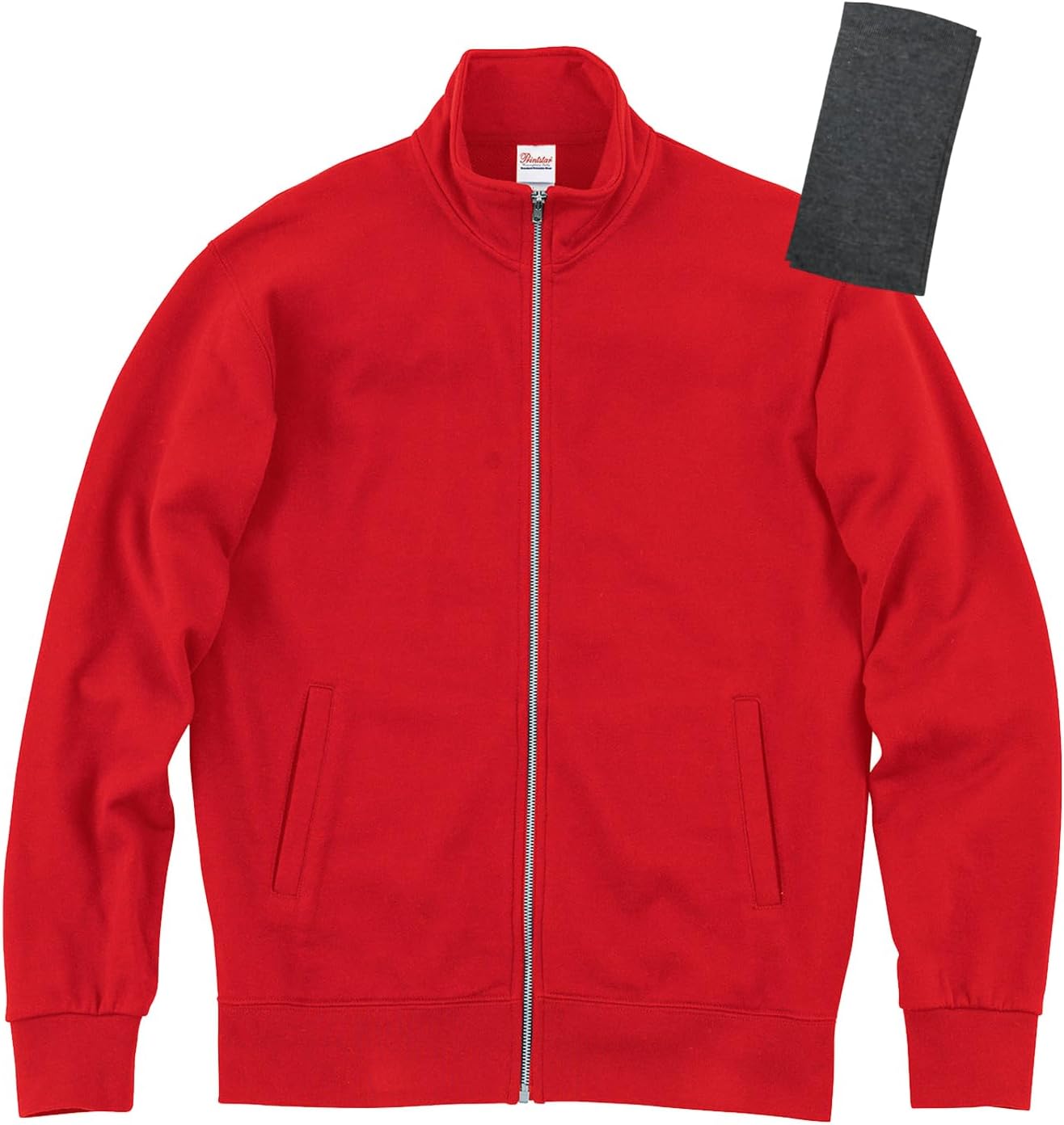 

Мужская толстовка Printstar 00190-NNJ, 273 г, флисовая подкладка, стандартная застежка-молния, красный