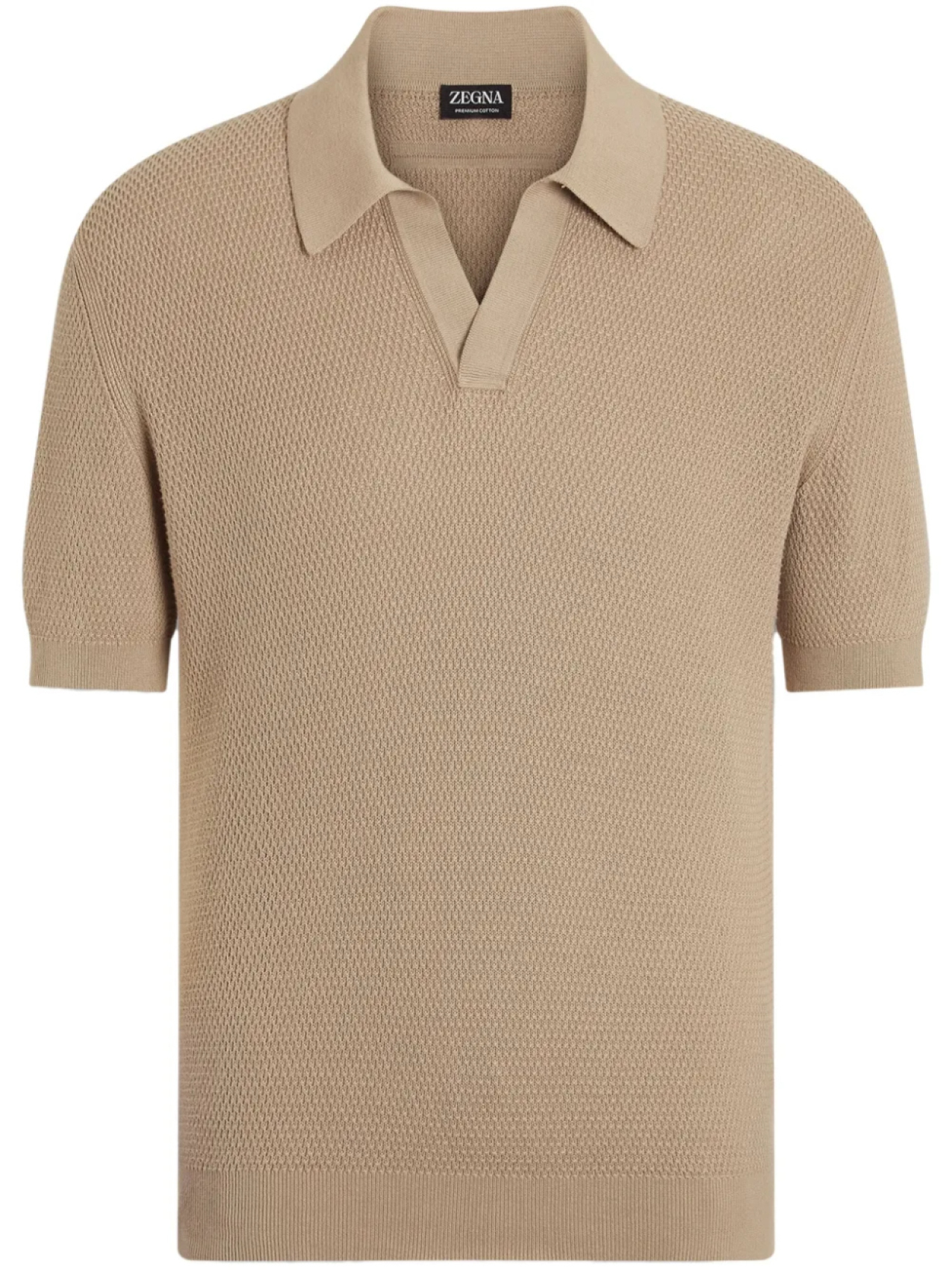 

Рубашка поло Zegna, нейтральный