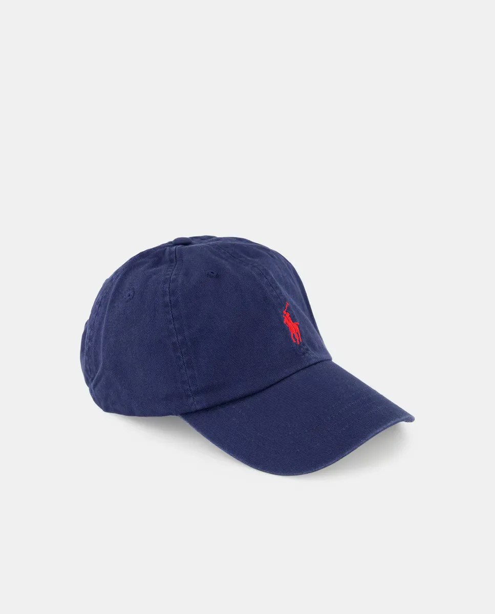 

Мужская кепка с логотипом Polo Ralph Lauren, тёмно-синий
