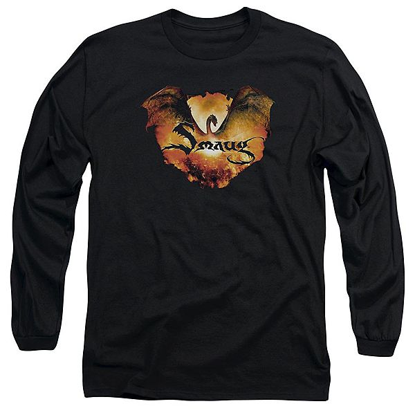 

Футболка с длинным рукавом Hobbit reign in flame для взрослых Licensed Character