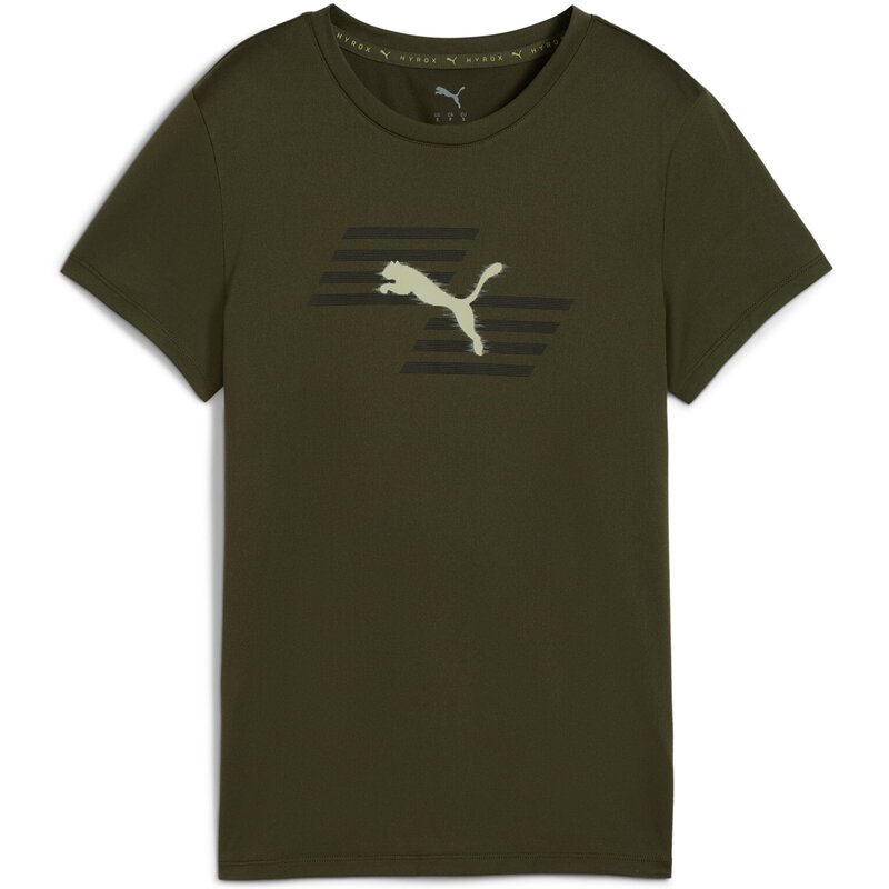 

Футболка wx hyrox poly graphic tee Puma, зеленый