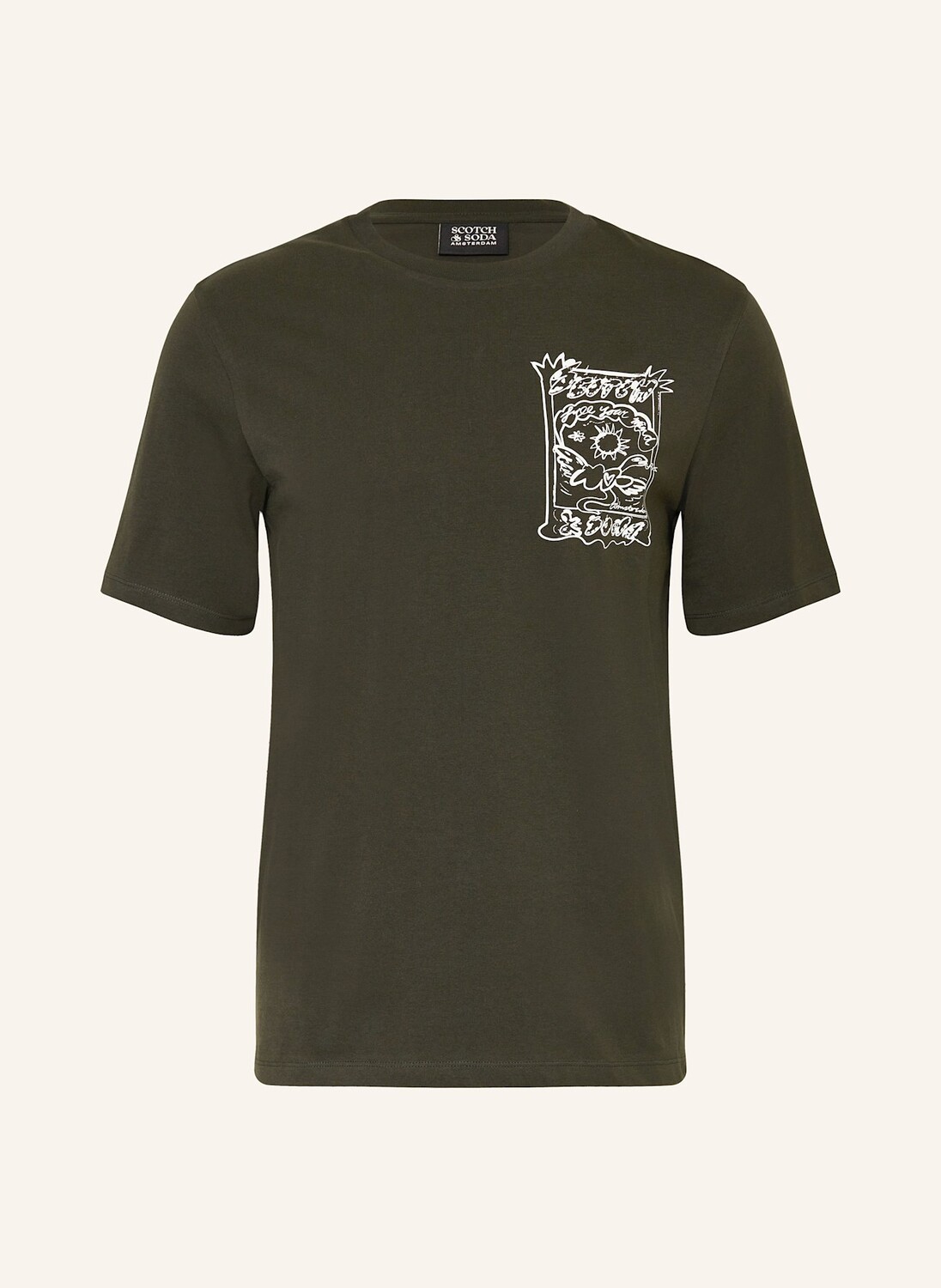 

Футболка Scotch & Soda, зеленый