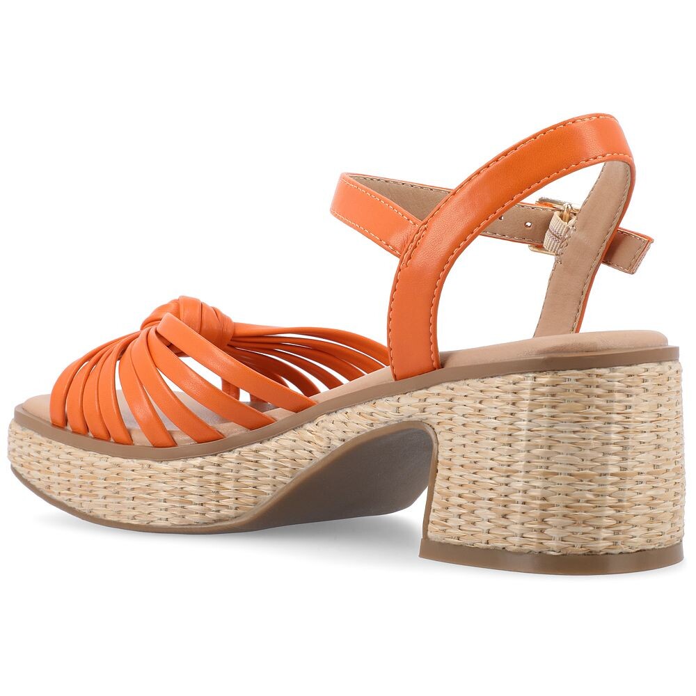 Женские сандалии Tru Comfort Foam Journee Collection Hally Tru Comfort, синий — фото 4