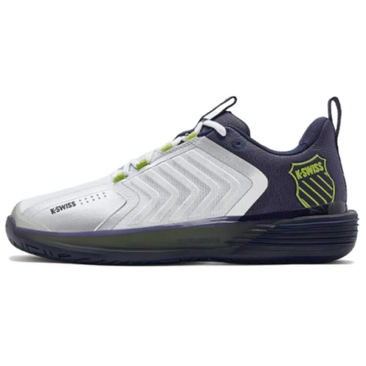 

Кроссовки KSWISS Tennis Shoes Men Low-top White/Navy, белый/темно-синий