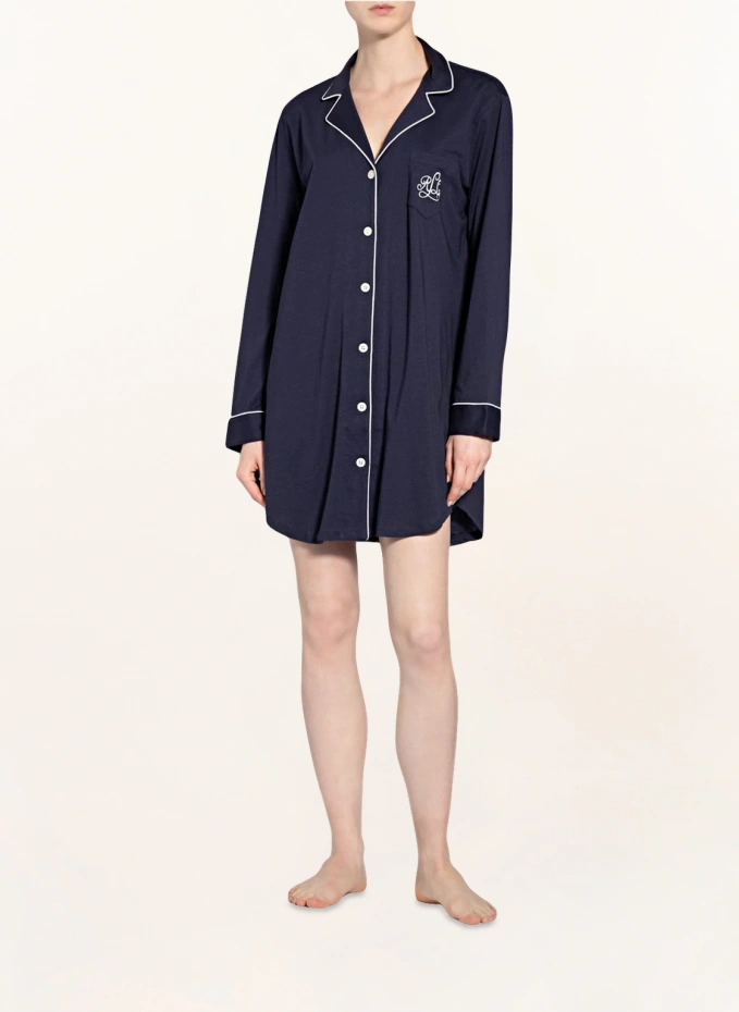 Ночная рубашка Lauren Ralph Lauren, синий — фото 2
