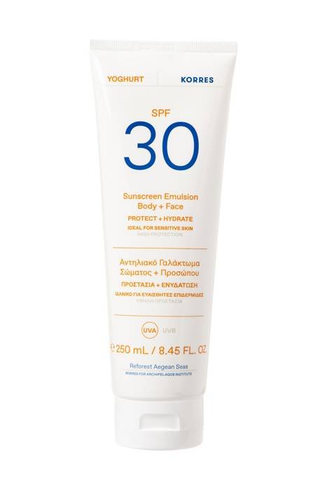 

Korres Yoghurt Защитная эмульсия для тела и лица SPF30