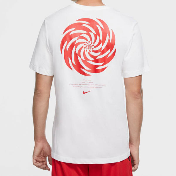 Футболка Nike Dri-FIT Kyrie Logo Applique Basketball Tee Men White, белый — фото 4