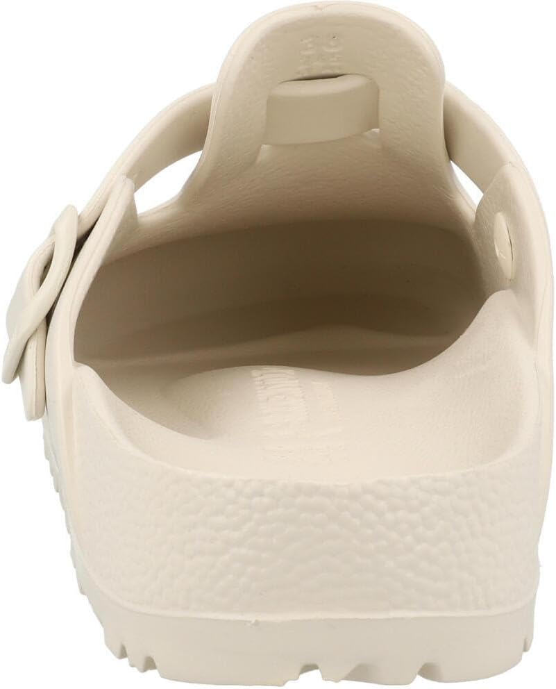 Женские кожаные сабо Birkenstock Boston, Eggshell — фото 3