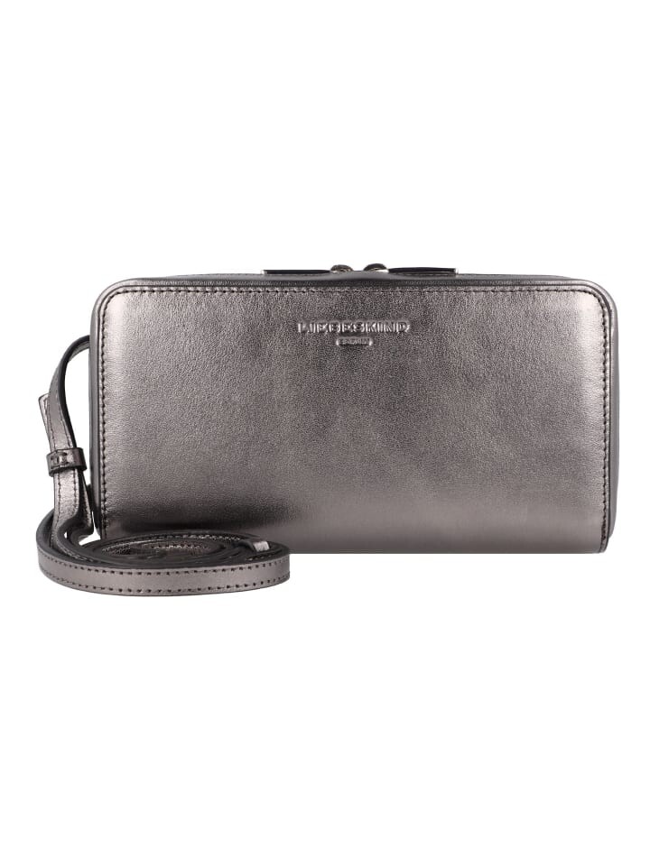 

Клатч LIEBESKIND BERLIN Lou 2 Clutch Geldbörse Leder 20.5 cm, цвет silver stone