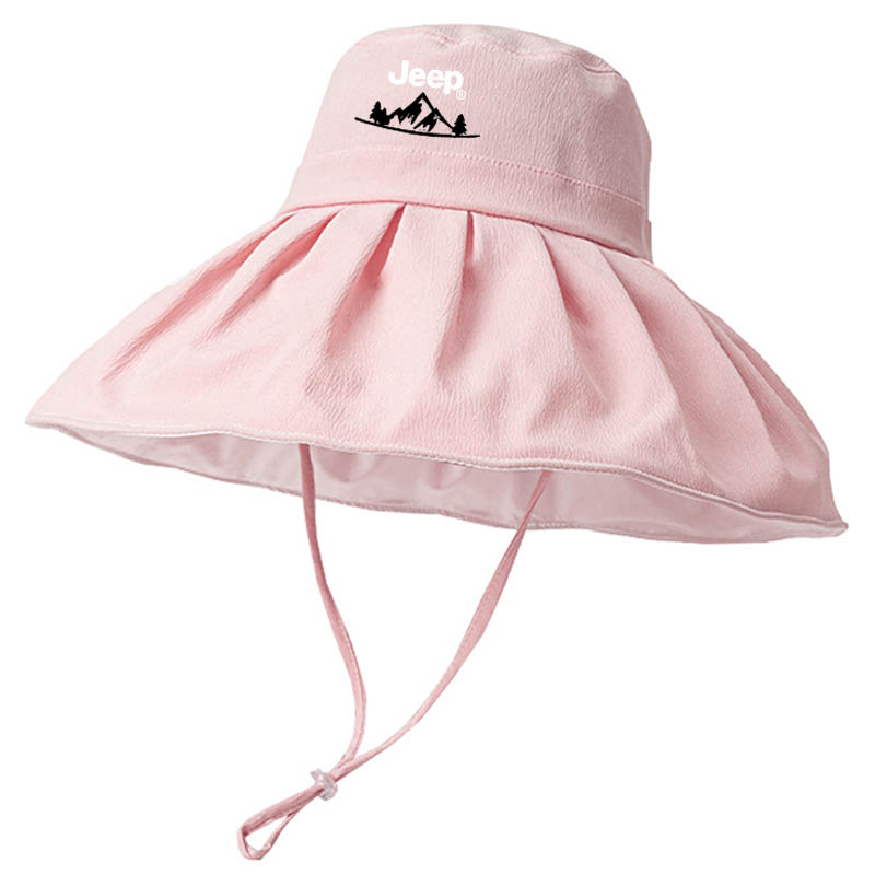 

Полиэстеровая панама Unisex Jeep, розовый